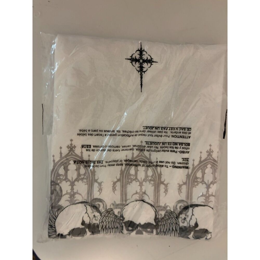 Social Collision Skull Cathedral Girls Tank Top xl